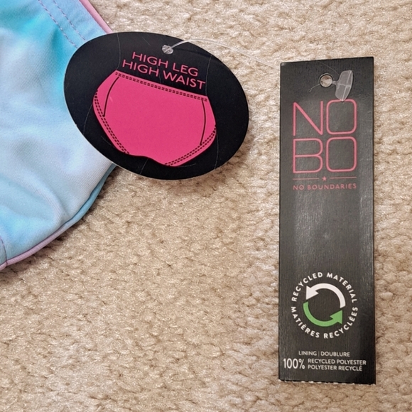 ❤️ No Boundaries Swim Bottoms Pink Tie Dye Bikini Bottoms Various Sizes NWT - Picture 4 of 8